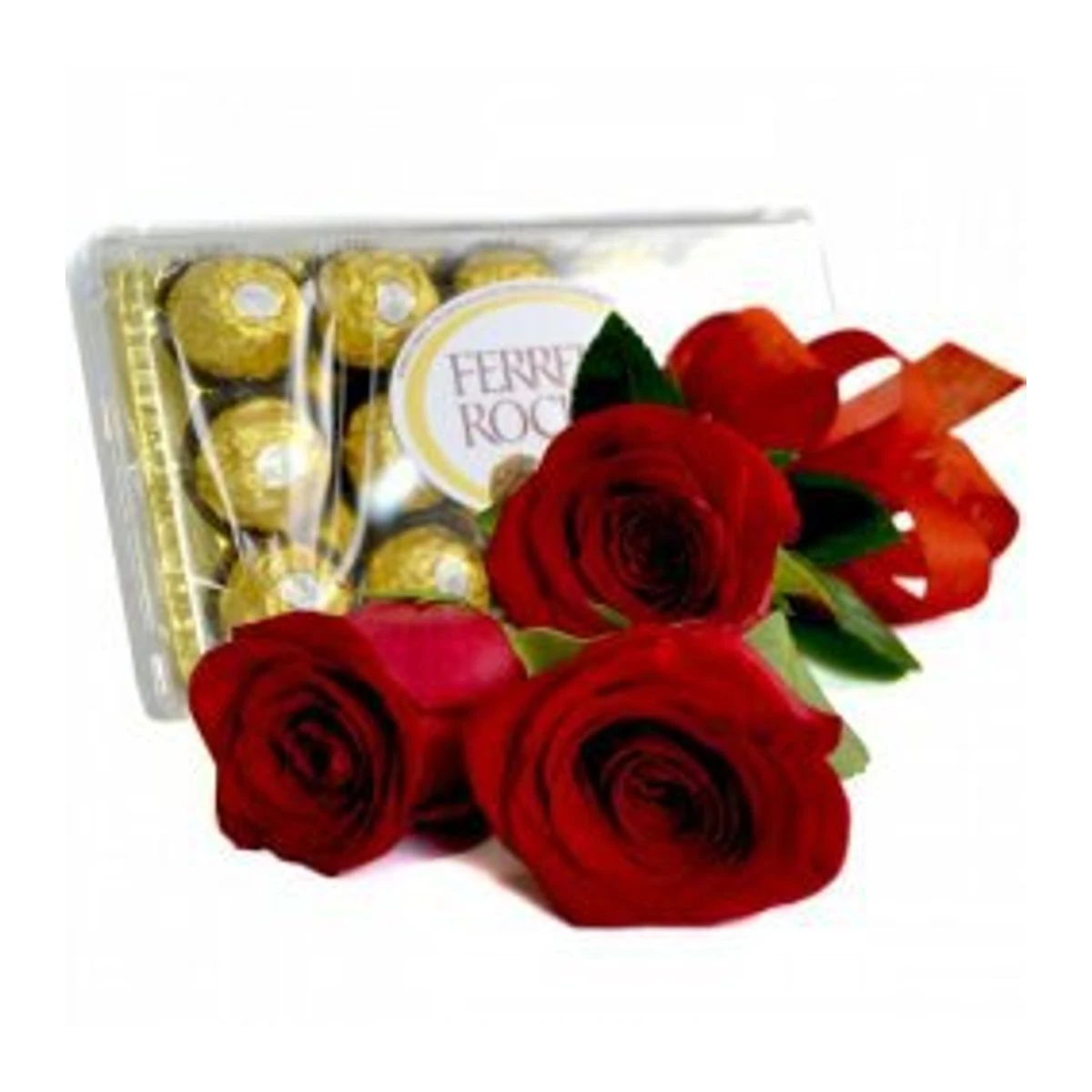 Trio de Rosas e Ferrero
