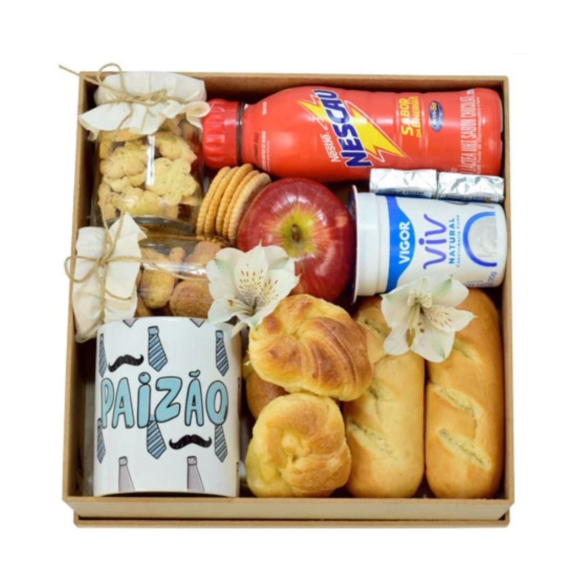 Cesta Box Café Para Pais