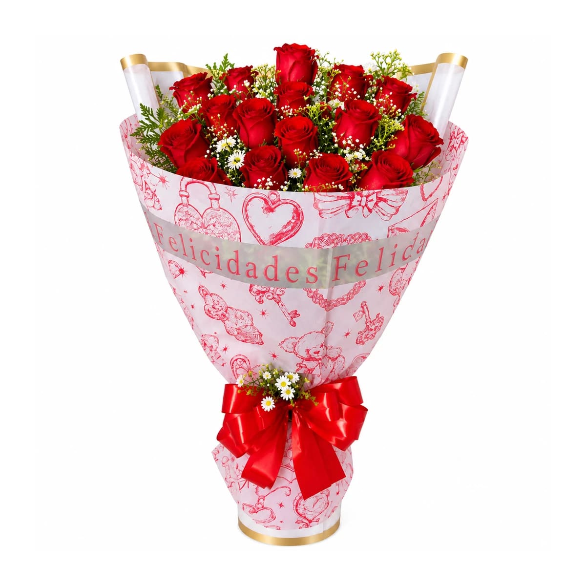 Buque Com 20 Rosas