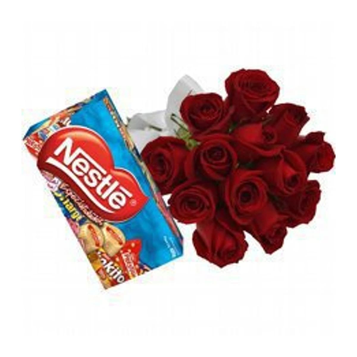 18 Rosas Vermelhas + Chocolates